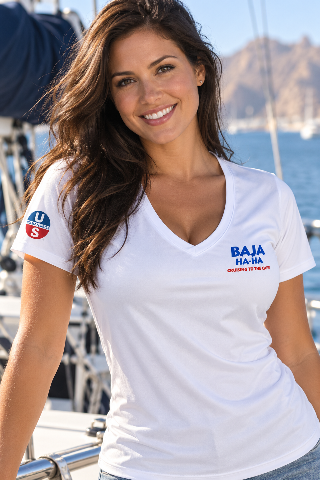 Women' V Neck T-Shirt